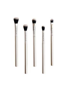 F.A.R.A.H Silver Makeup Eye Perfection Brush Set